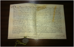 Manuscrito de Filipe IV de Espanha, III de Portugal, datado de 1626